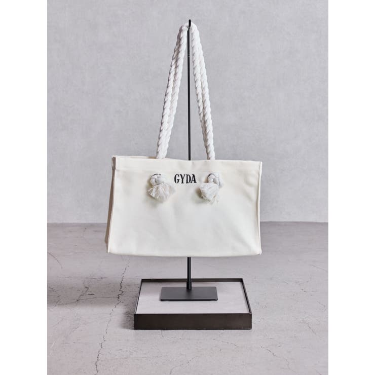 アイボリー | GYDAロープMトートBAG | GYDA