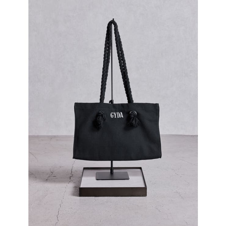 ブラック | GYDAロープMトートBAG | GYDA