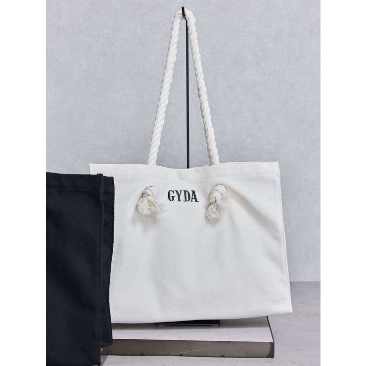 アイボリー | GYDAロープLトートBAG | GYDA