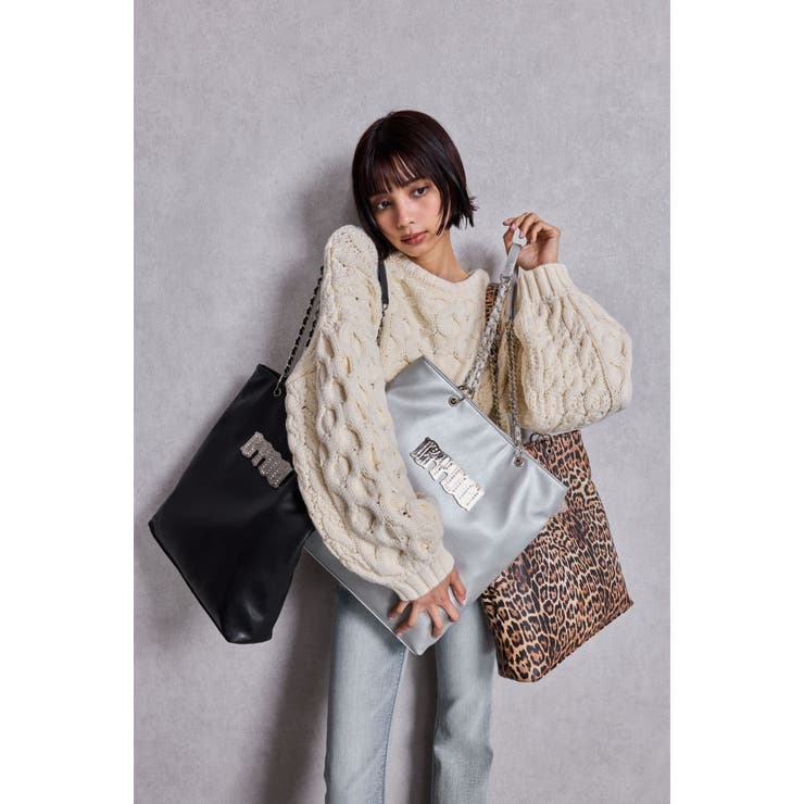 GYDAbijouプレートチェーントートBAG | GYDA | 詳細画像2 