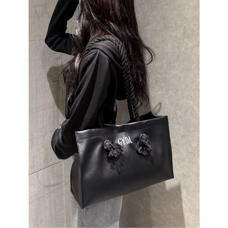 GYDAロープMフェイクレザートートBAG | GYDA | 詳細画像6 