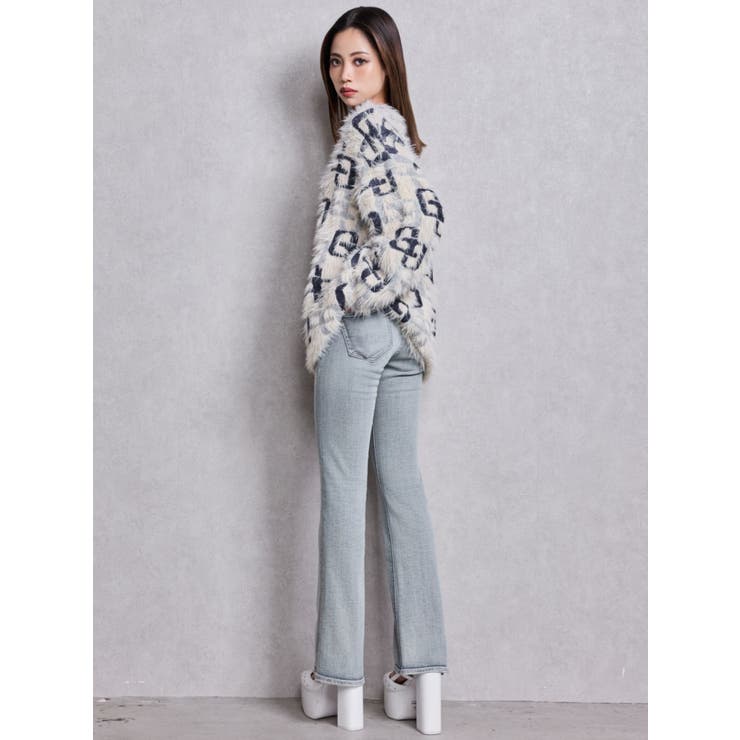 NEWハイウエストBACKクロスフレアパンツ | GYDA | 詳細画像11 