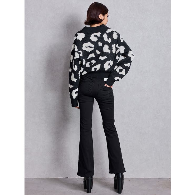 NEWハイウエストBACKクロスフレアパンツ | GYDA | 詳細画像17 