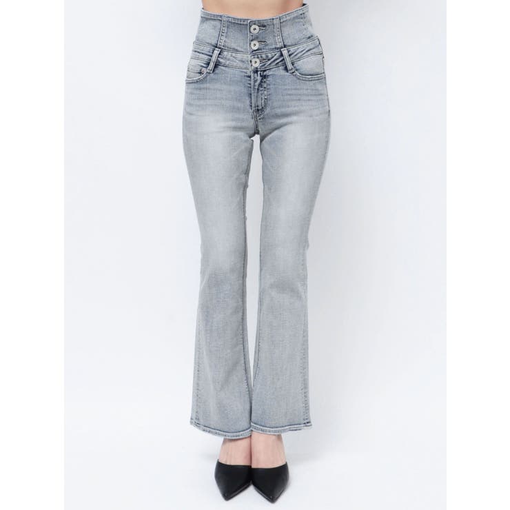 NEWハイウエストBACKクロスフレアパンツ | GYDA | 詳細画像33 