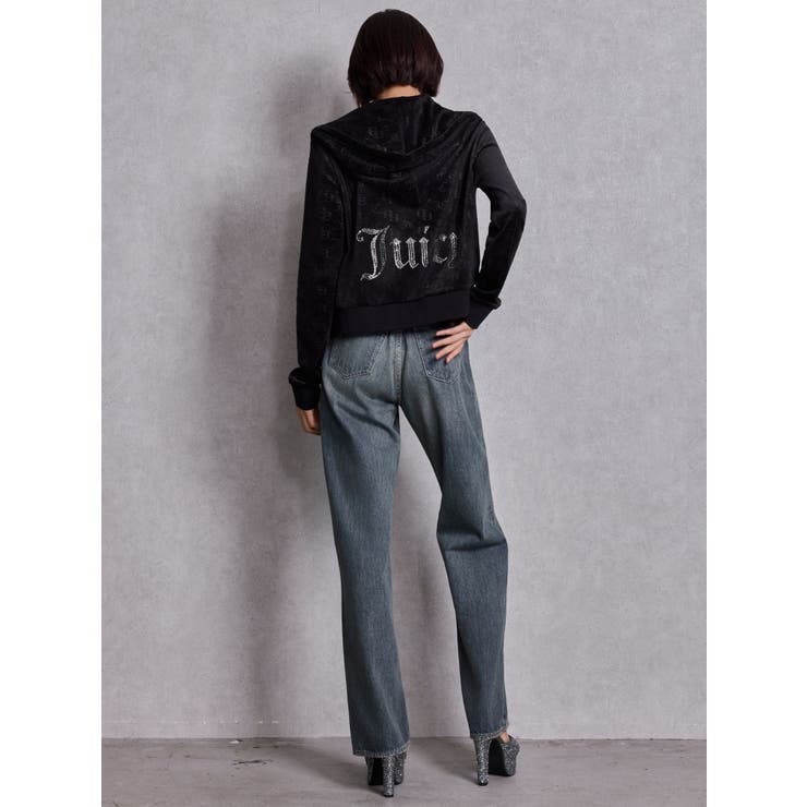 ハイウエストBACK LACE UPストレートデニムパンツ | GYDA | 詳細画像14 