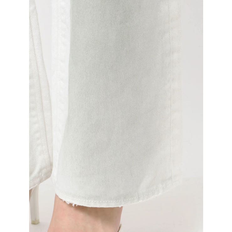 ハイウエストBACK LACE UPストレートデニムパンツ | GYDA | 詳細画像29 