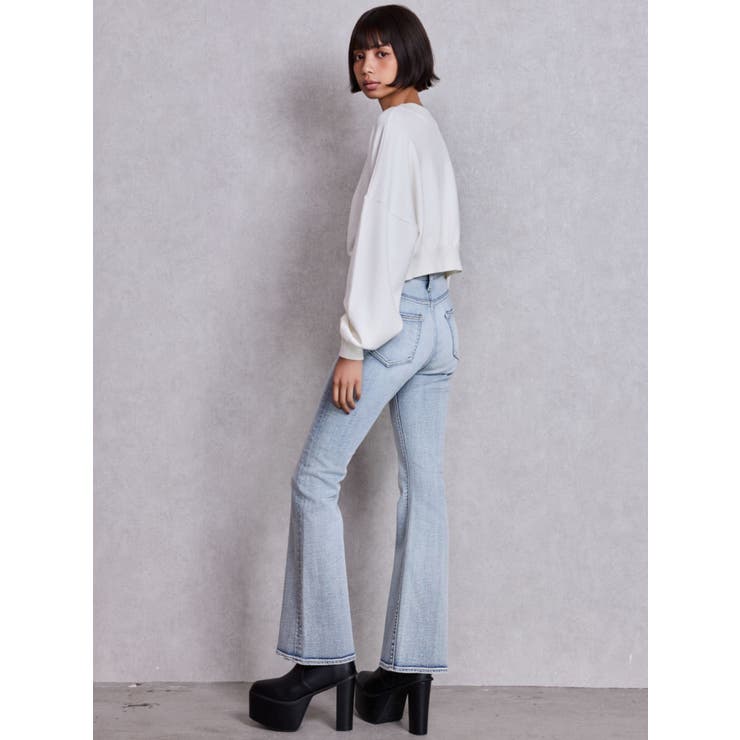 ハイウエストBASICフレアデニムパンツ | GYDA | 詳細画像11 