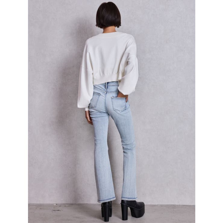 ハイウエストBASICフレアデニムパンツ | GYDA | 詳細画像12 