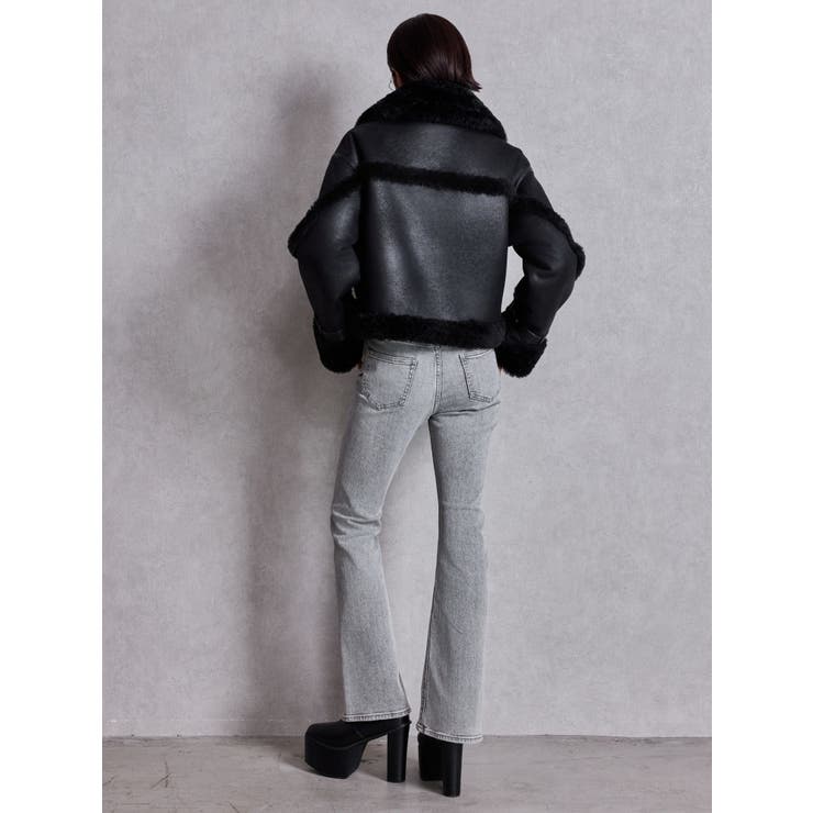 ハイウエストBASICフレアデニムパンツ | GYDA | 詳細画像8 