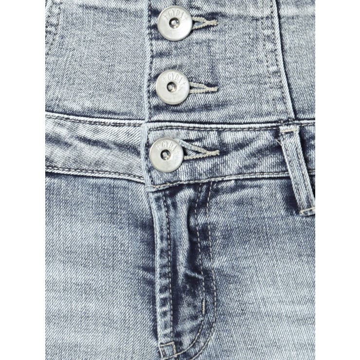 ハイウエストウエストクロススキニーデニムパンツ | GYDA | 詳細画像35 