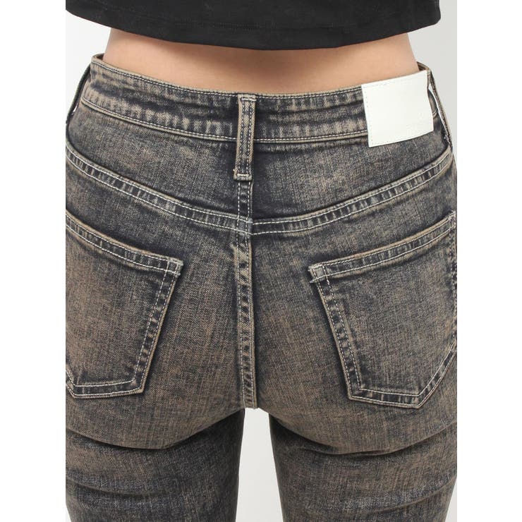 ハイウエストbijouフレアデニムパンツ | GYDA | 詳細画像12 