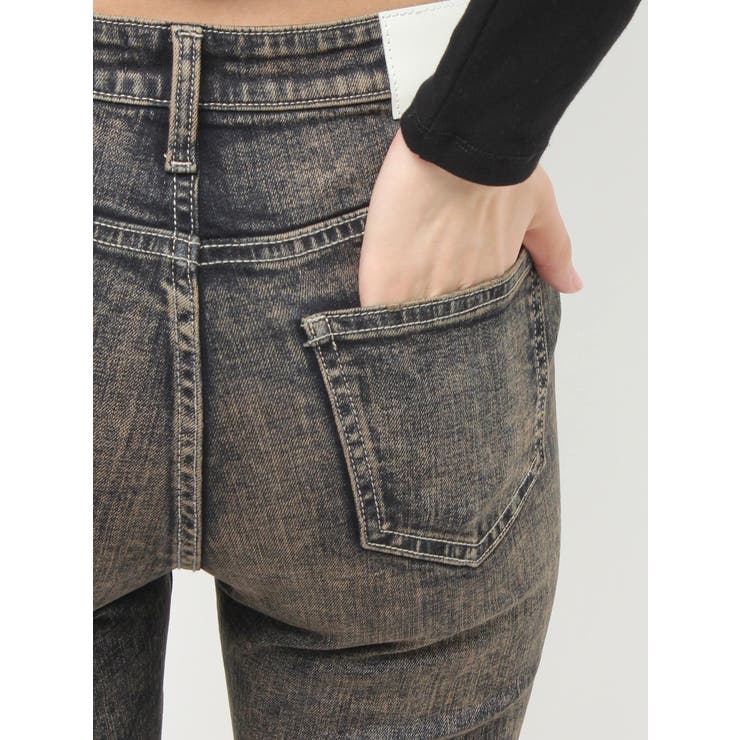 ハイウエストbijouフレアデニムパンツ | GYDA | 詳細画像13 