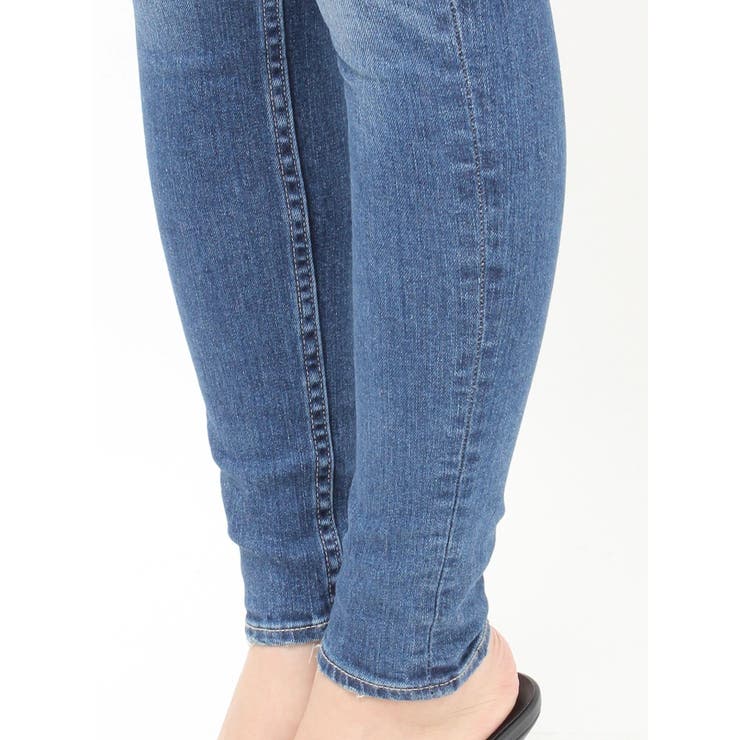 ハイウエストSIDE RIPPED スキニーデニムパンツ | GYDA | 詳細画像22 