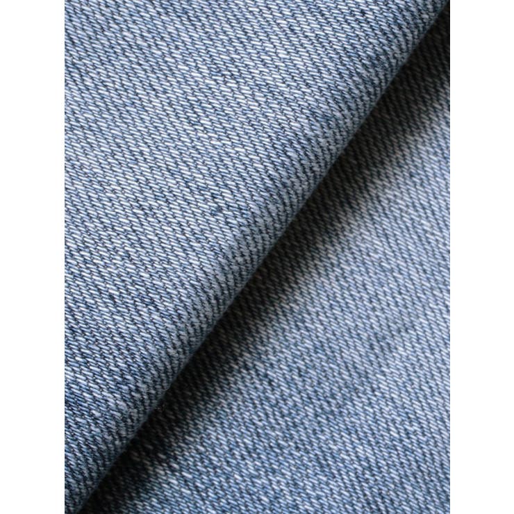 ジャストウエストSIDE RIPPEDスキニーデニムパンツ | GYDA | 詳細画像21 