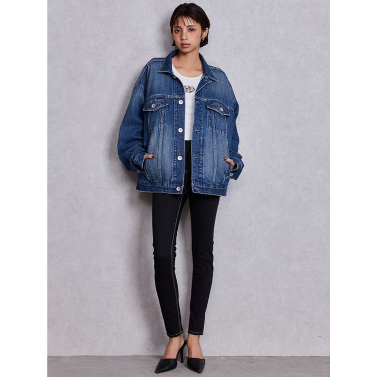 ハイウエストワンウォッシュスキニーパンツ | GYDA | 詳細画像12 