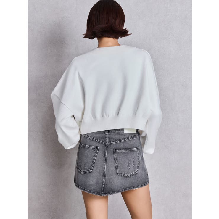 bijouデニムスカートライクショートパンツ | GYDA | 詳細画像13 