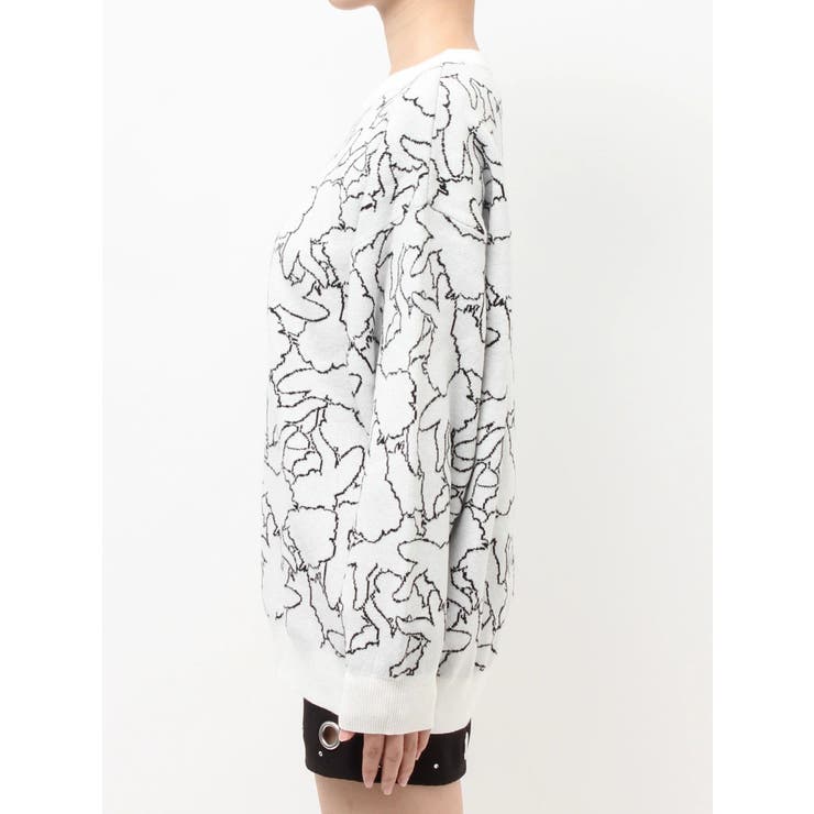 BUNNY patternニットトップス | GYDA | 詳細画像18 