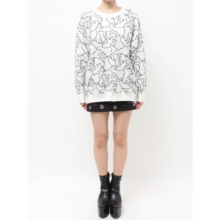 BUNNY patternニットトップス | GYDA | 詳細画像24 