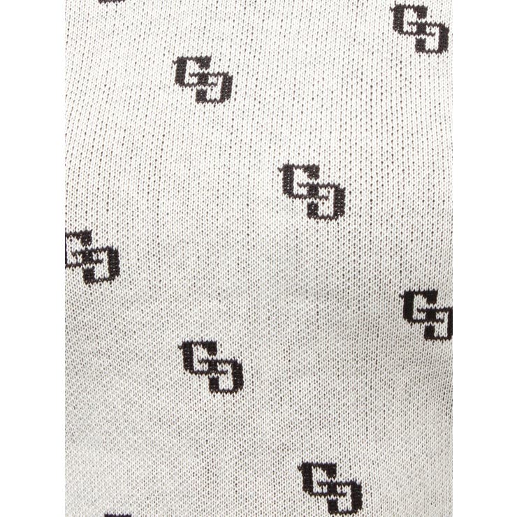 GG patternタイトニットトップス | GYDA | 詳細画像19 