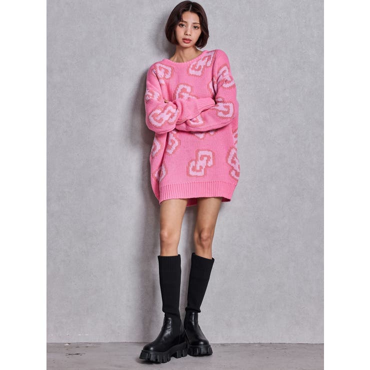 GG FRAME ニットトップス | GYDA | 詳細画像11 