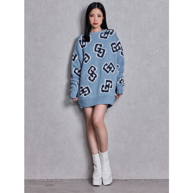 GG FRAME ニットトップス | GYDA | 詳細画像5 