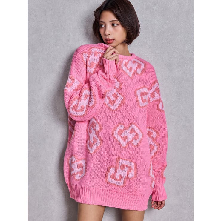 GG FRAME ニットトップス | GYDA | 詳細画像9 