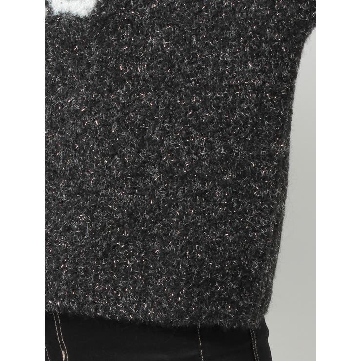 Symmetry GYDA jacquardニットトップス | GYDA | 詳細画像23 