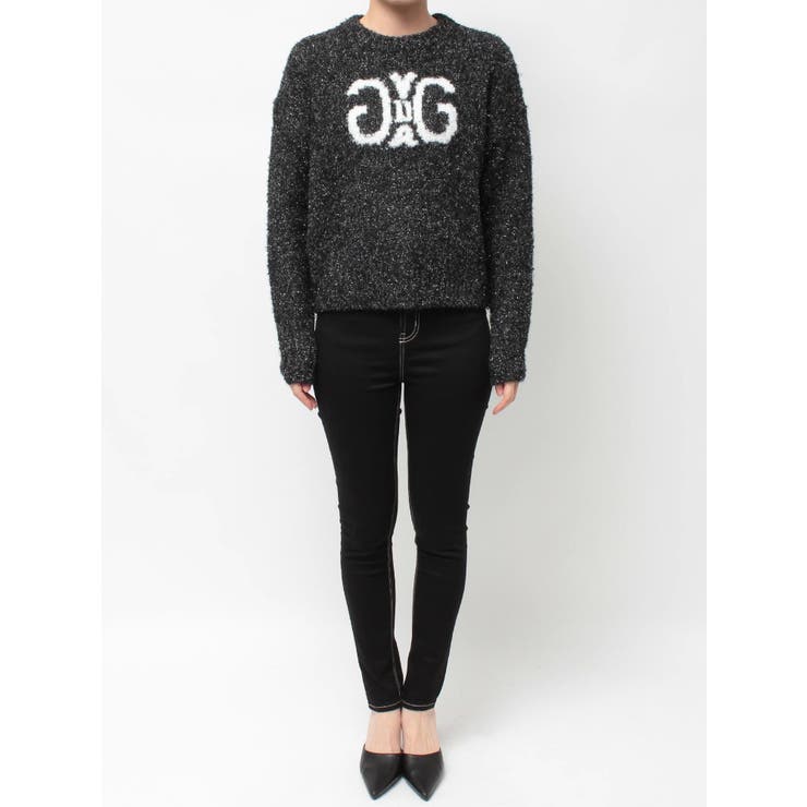 Symmetry GYDA jacquardニットトップス | GYDA | 詳細画像25 