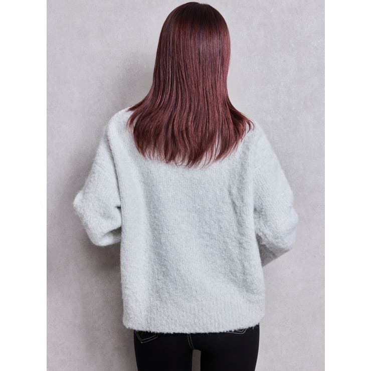 Symmetry GYDA jacquardニットトップス | GYDA | 詳細画像3 