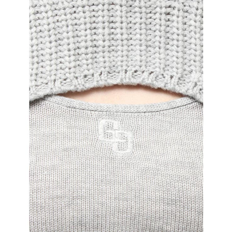 GGアンサンブルニットパーカー | GYDA | 詳細画像26 