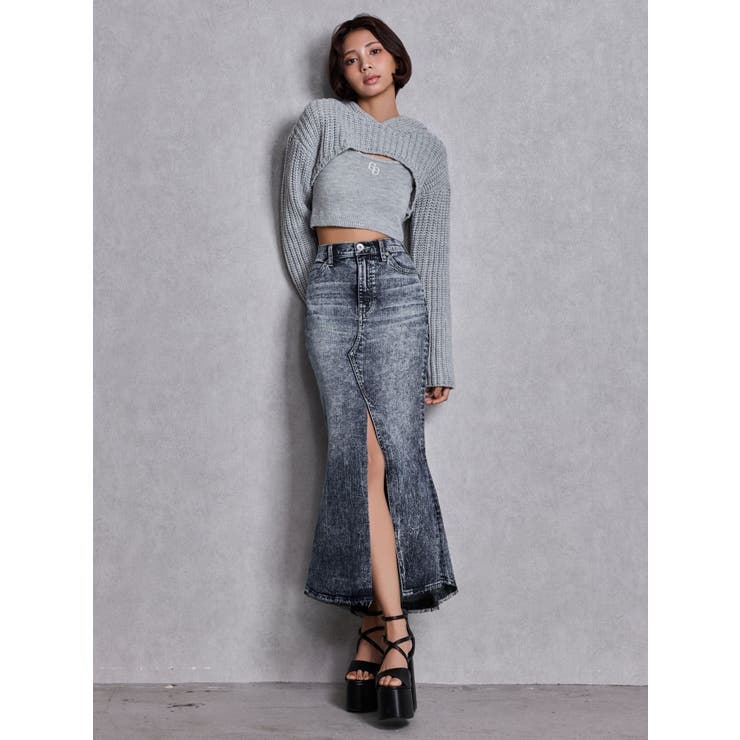 GGアンサンブルニットパーカー | GYDA | 詳細画像4 