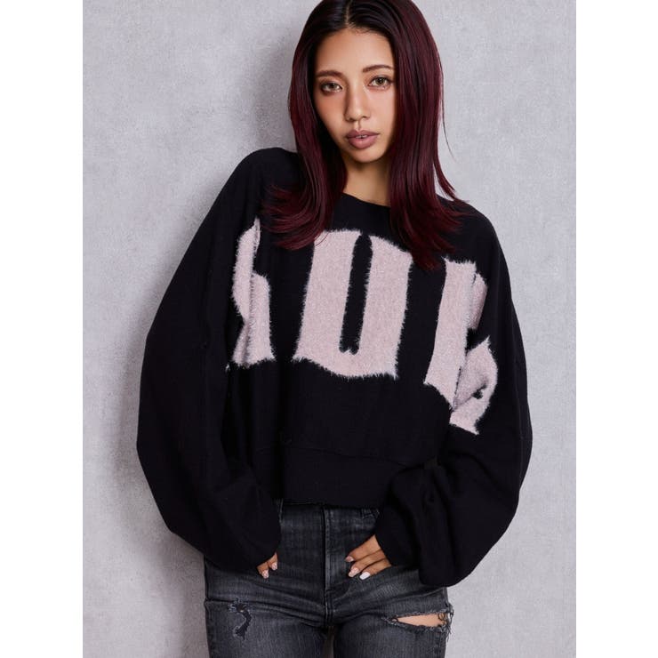 FLUKE インターシャラメニット 2WAYトップス | GYDA | 詳細画像2 