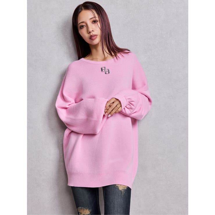 GG LOOSEニットトップス | GYDA | 詳細画像13 