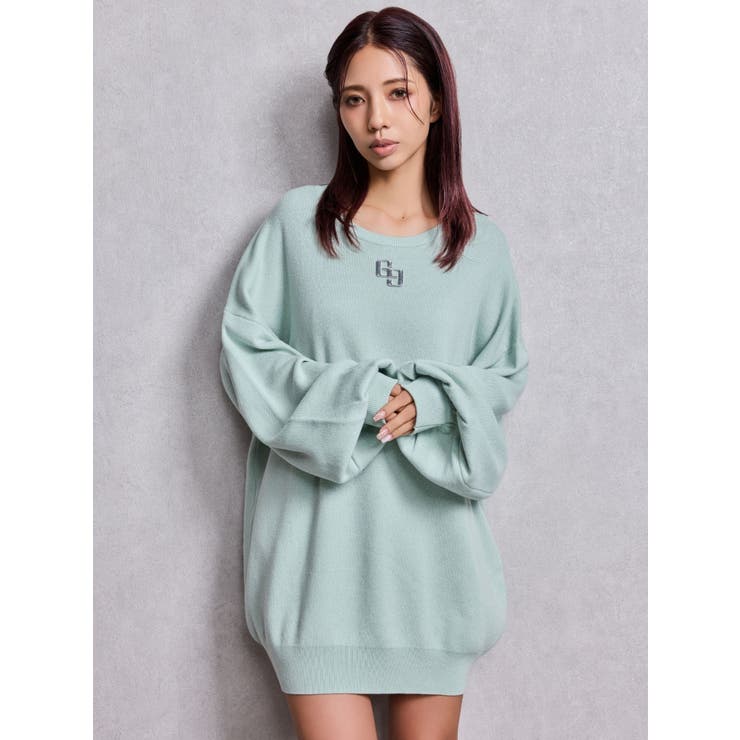 GG LOOSEニットトップス | GYDA | 詳細画像17 