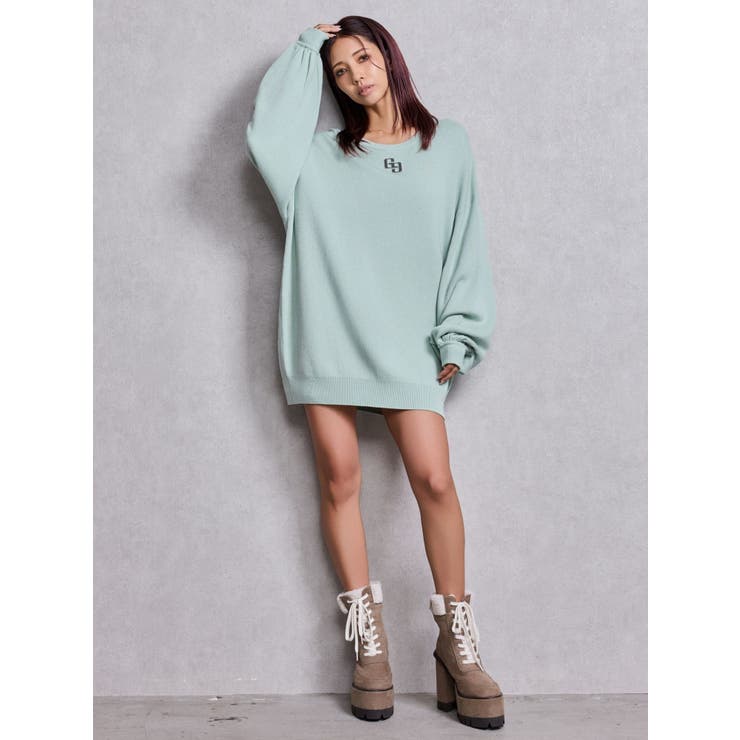 GG LOOSEニットトップス | GYDA | 詳細画像19 