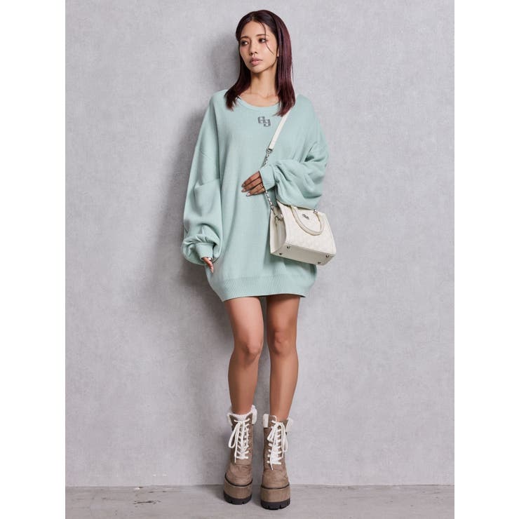 GG LOOSEニットトップス | GYDA | 詳細画像20 