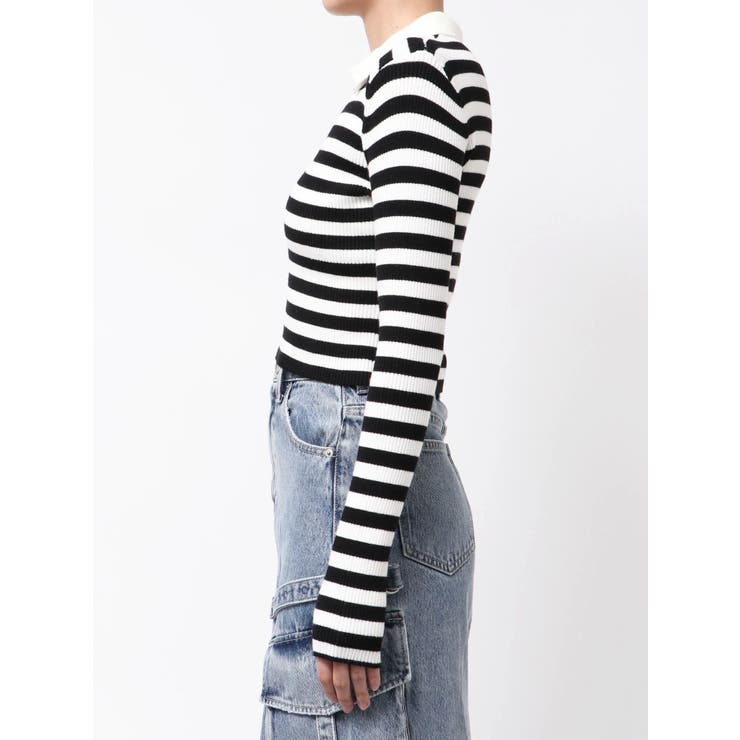 POLOニットトップス | GYDA | 詳細画像24 