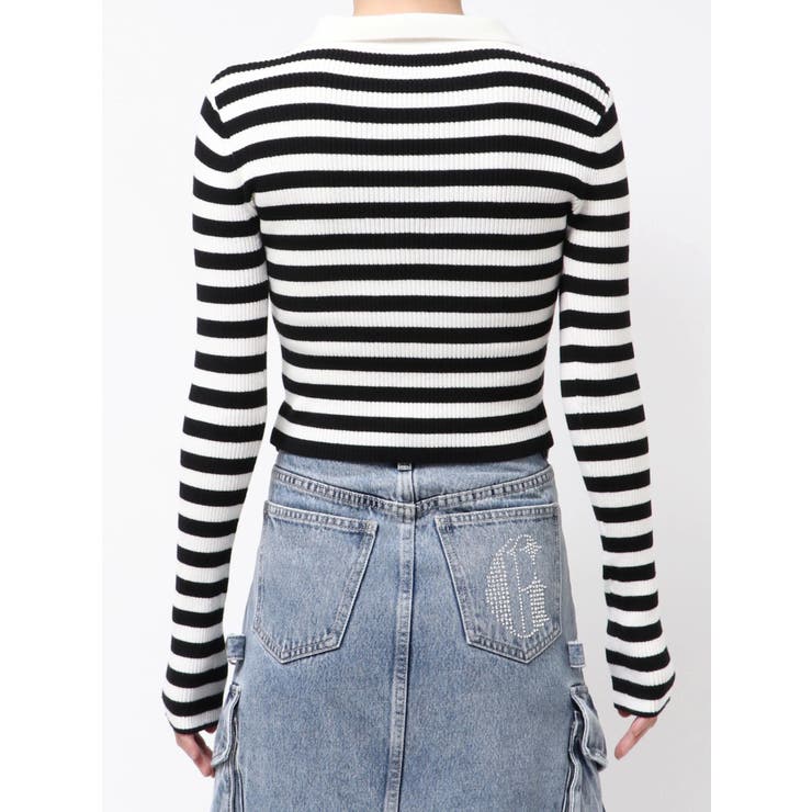 POLOニットトップス | GYDA | 詳細画像25 