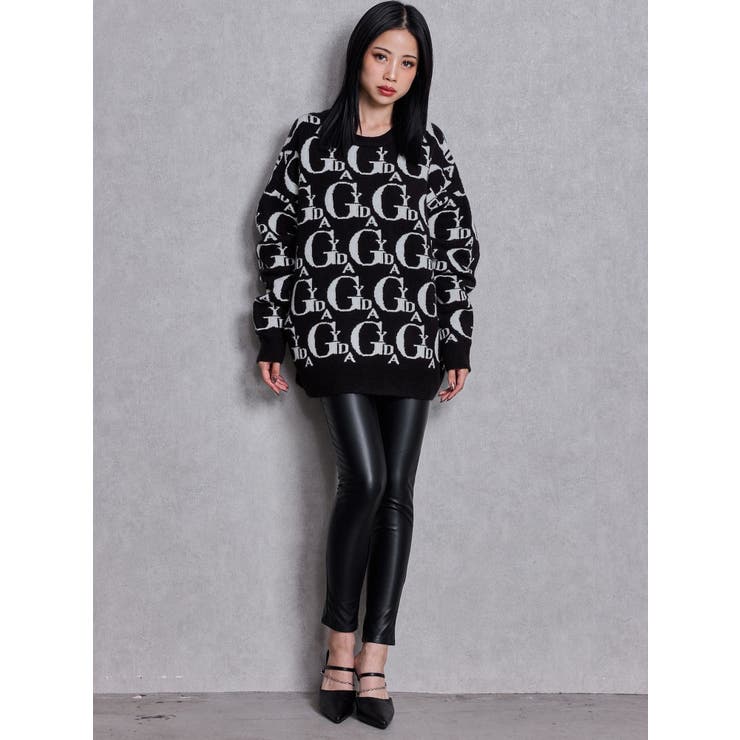 GYDA PATTERN ニットトップス | GYDA | 詳細画像11 