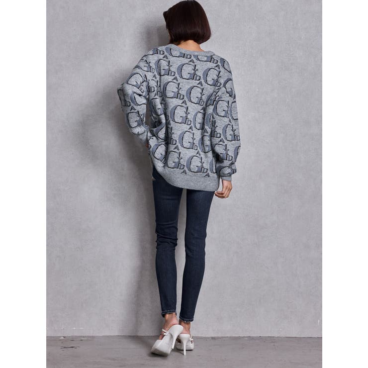 GYDA PATTERN ニットトップス | GYDA | 詳細画像17 