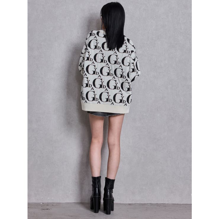 GYDA PATTERN ニットトップス | GYDA | 詳細画像7 