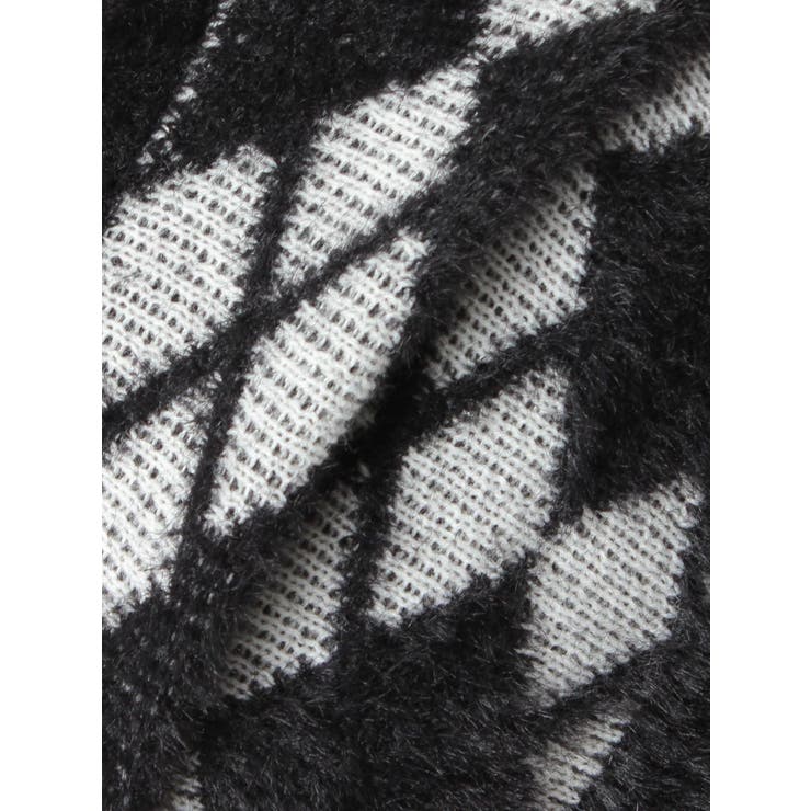 Argyll patternミニシャギーニットキャミ | GYDA | 詳細画像16 