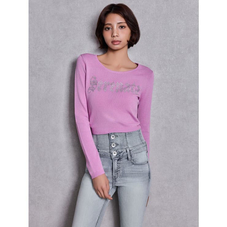 Serenata bijouニットトップス | GYDA | 詳細画像13 