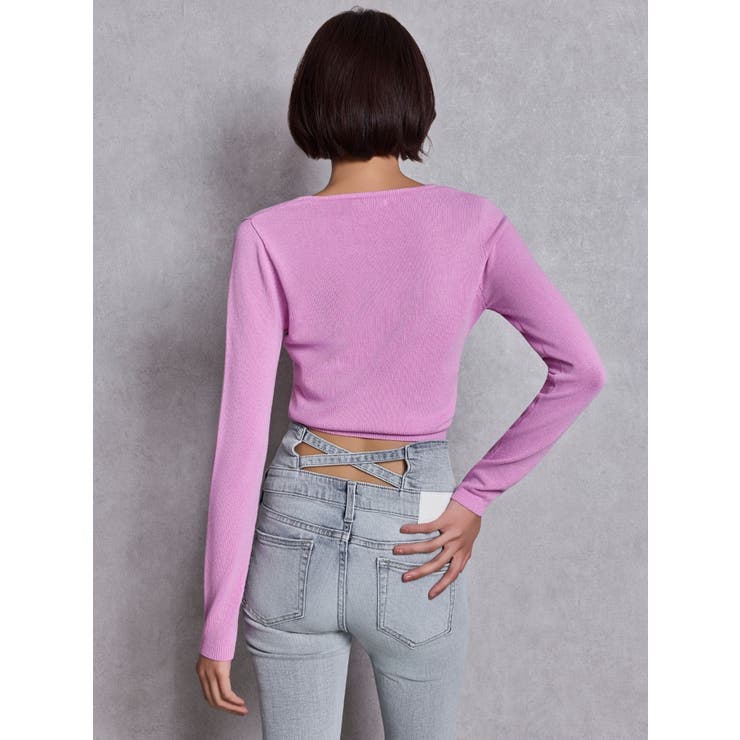 Serenata bijouニットトップス | GYDA | 詳細画像14 