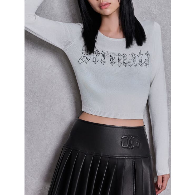 オフホワイト | Serenata bijouニットトップス | GYDA