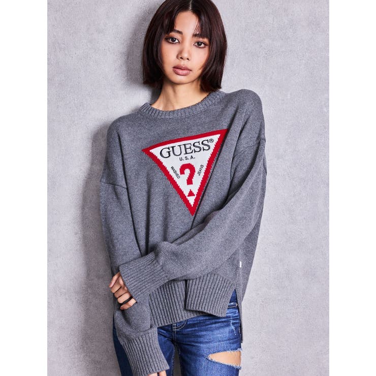 GUESS GJ LS CN BIG TRIANGLE SWTR | GYDA | 詳細画像14 