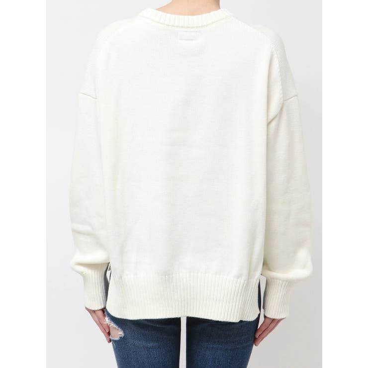 GUESS GJ LS CN BIG TRIANGLE SWTR | GYDA | 詳細画像23 