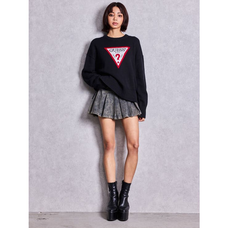 GUESS GJ LS CN BIG TRIANGLE SWTR | GYDA | 詳細画像6 