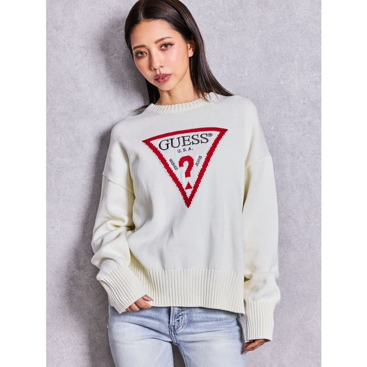 GUESS GJ LS CN BIG TRIANGLE SWTR | GYDA | 詳細画像9 