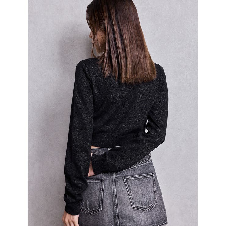 Symmetry GYDAラメニットトップス | GYDA | 詳細画像7 